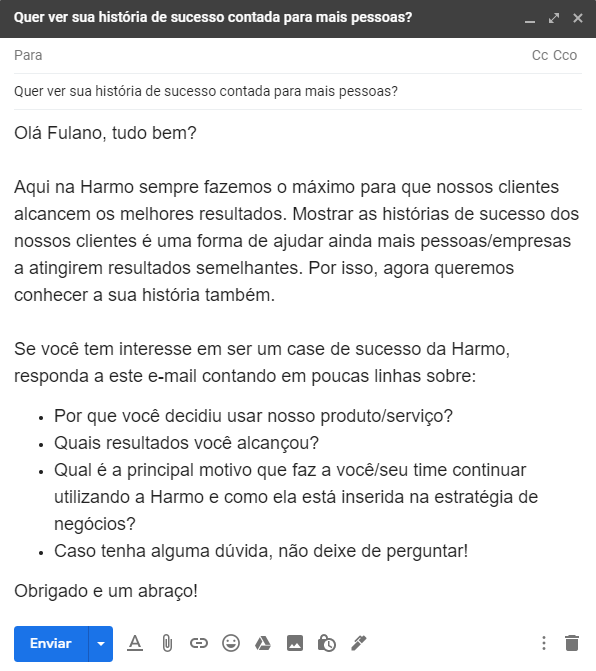 email nps alto para recomendacoes 1