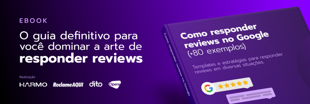 Guia Harmo Como responder reviews no Google 80 exemplos versao cabecalho email